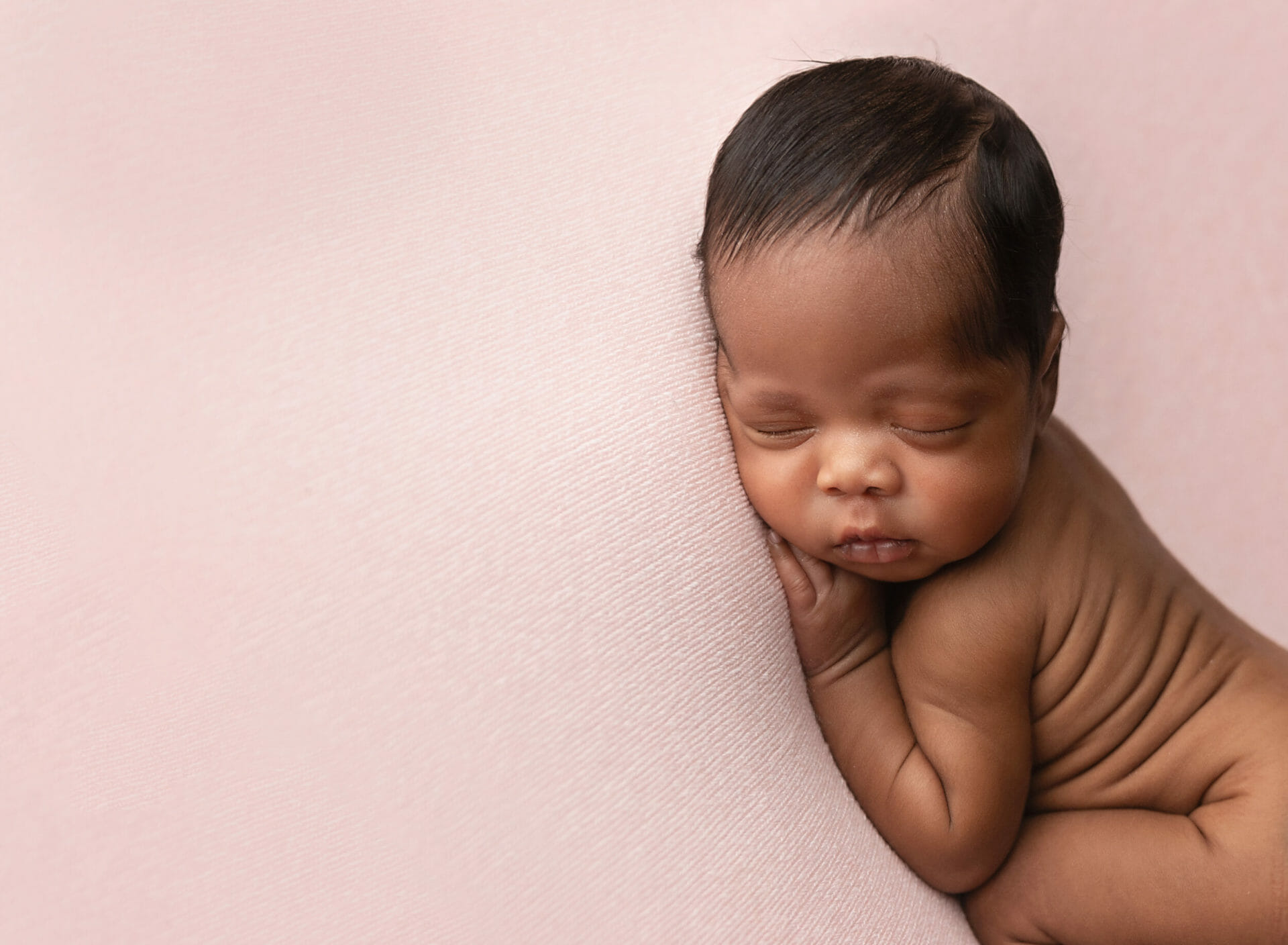 Twin baby girl newborn photo shoot