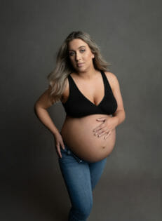 jeans maternity photo 
